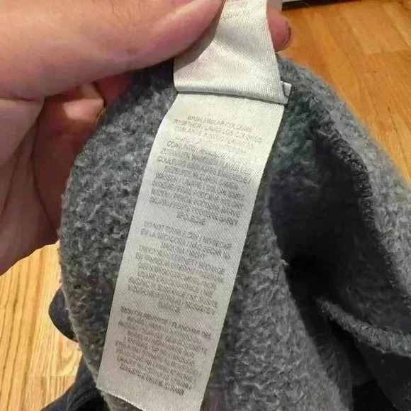 Primark Women's Zip Up Blue Hoodie Size Medium - Picture 5 of 5